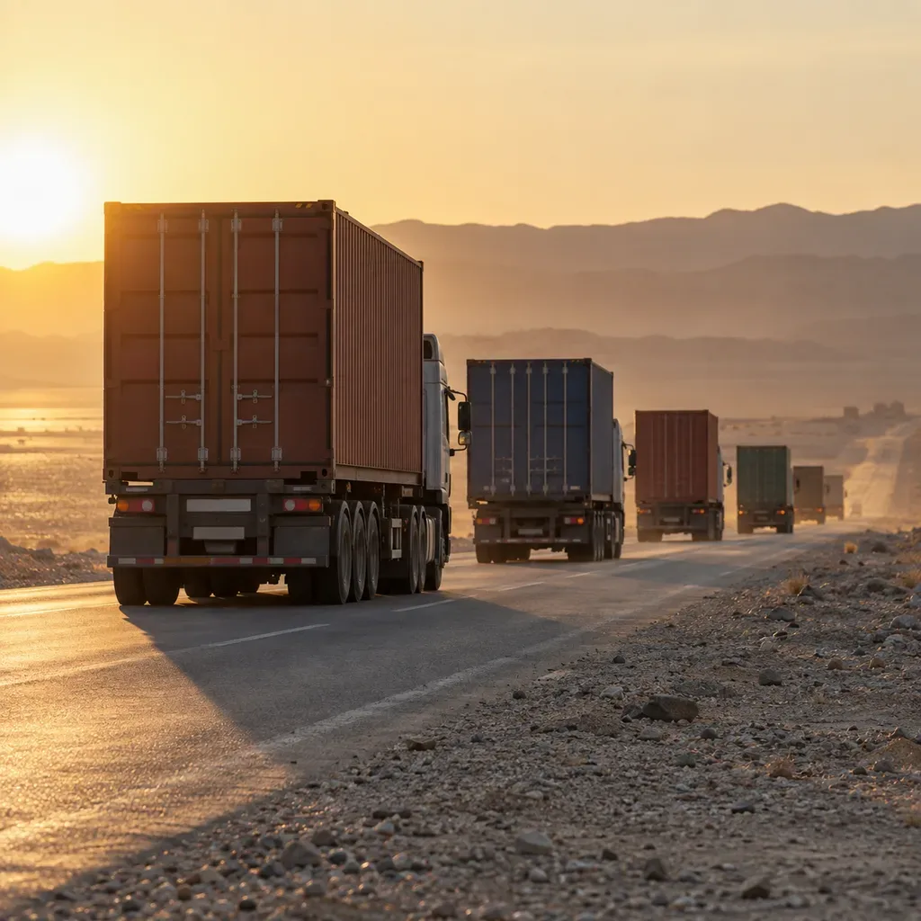 Land transport in Oman: terminal to premises and GCC overland
