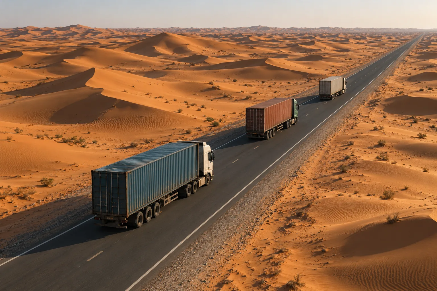 Saudi Arabia and Oman by road